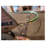 Vintage Cragstan Piasecki Army Mule Helicopter Battery Operated Tin Litho Toy