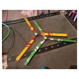 Vintage Cragstan Piasecki Army Mule Helicopter Battery Operated Tin Litho Toy