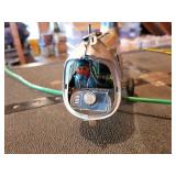 Vintage Cragstan Piasecki Army Mule Helicopter Battery Operated Tin Litho Toy