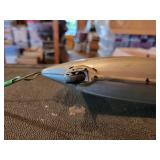 Vintage Cragstan Piasecki Army Mule Helicopter Battery Operated Tin Litho Toy