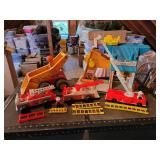 Vintage Lot of Fisher-Price Toys: Fire Engines, Lift & Load Depot, and MORE!