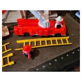 Vintage Lot of Fisher-Price Toys: Fire Engines, Lift & Load Depot, and MORE!