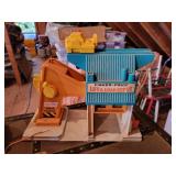 Vintage Lot of Fisher-Price Toys: Fire Engines, Lift & Load Depot, and MORE!