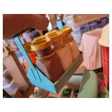 Vintage Lot of Fisher-Price Toys: Family Farm, Milk Wagon, and MORE!