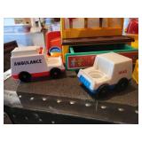 Vintage Lot of Fisher-Price Toys: Cash Register, Play Family Camper, and MORE!