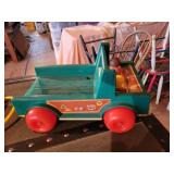 Vintage Lot of Fisher-Price Toys: Cash Register, Play Family Camper, and MORE!