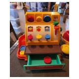 Vintage Lot of Fisher-Price Toys: Cash Register, Play Family Camper, and MORE!