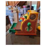 Vintage Lot of Fisher-Price Toys: Cash Register, Play Family Camper, and MORE!