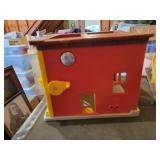 Vintage Lot of Fisher-Price Toys: Fire Station, Parking Ramp & Service Center, and MORE!