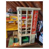 Vintage Lot of Fisher-Price Toys: Fire Station, Parking Ramp & Service Center, and MORE!