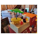 Vintage Lot of Fisher-Price Toys: Little Mart, Play Family Village, and MORE!