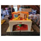 Vintage Lot of Fisher-Price Toys: Little Mart, Play Family Village, and MORE!