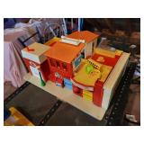 Vintage Lot of Fisher-Price Toys: Little Mart, Play Family Village, and MORE!