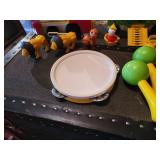 Vintage Lot of Fisher-Price Toys: Circus Train, Musical Instruments, and MORE!