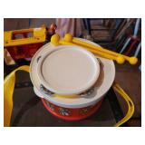 Vintage Lot of Fisher-Price Toys: Circus Train, Musical Instruments, and MORE!