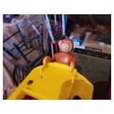 Vintage Lot of Fisher-Price Toys: Circus Train, Musical Instruments, and MORE!