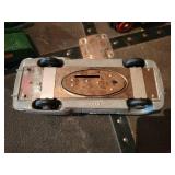 Vintage Oliver Bailer, Chevy Coupe Bank, and Railroad Engine