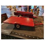 Vintage ERTL and Tru Scale Farm Implements and Tractor