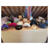 14 Beautiful Vintage Hats and Chignons by Various Designers - Linda Anne, Kangol, Henry Hollack, and More
