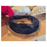 14 Beautiful Vintage Hats and Chignons by Various Designers - Linda Anne, Kangol, Henry Hollack, and More