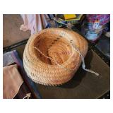 Vintage Cowboy Shirt and Small Straw Cowboy Hat - See sheet included about the history of the shirt!