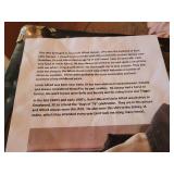 Vintage Cowboy Shirt and Small Straw Cowboy Hat - See sheet included about the history of the shirt!