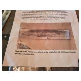 Vintage Cowboy Shirt and Small Straw Cowboy Hat - See sheet included about the history of the shirt!