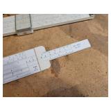 Lot of Precision Measuring Instruments - Vintage Caliper and Pair of Vintage Slide Rules