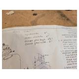 Pair of Black Cast Aluminum Exterior Sconce Lamps with Globe Covers - Globes not included