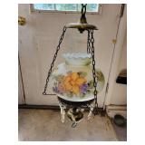 Vintage Hanging Hurricane Lamp - NO SHIPPING