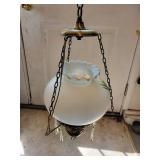 Vintage Hanging Hurricane Lamp - NO SHIPPING