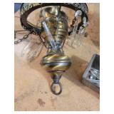 Vintage Hanging Hurricane Lamp - NO SHIPPING