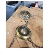 Vintage Hanging Hurricane Lamp - NO SHIPPING