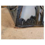 Tiffany Style Parrot Lamp Shade and Die Cast Slag Glass Lamp Shade - NO SHIPPING