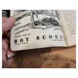 Vintage Boy Scouts of America Handbook, Brass Trophy Cup, Die Cast Rooster, Earthquake in a Can, and More!