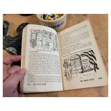 Vintage Boy Scouts of America Handbook, Brass Trophy Cup, Die Cast Rooster, Earthquake in a Can, and More!