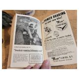 Vintage Boy Scouts of America Handbook, Brass Trophy Cup, Die Cast Rooster, Earthquake in a Can, and More!