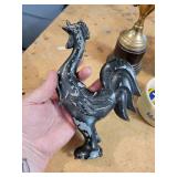 Vintage Boy Scouts of America Handbook, Brass Trophy Cup, Die Cast Rooster, Earthquake in a Can, and More!