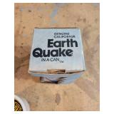 Vintage Boy Scouts of America Handbook, Brass Trophy Cup, Die Cast Rooster, Earthquake in a Can, and More!