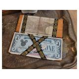 Brass Tray, Shawnee Pottery Salt & Pepper Shakers, Pipe Stand, and More!