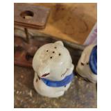 Brass Tray, Shawnee Pottery Salt & Pepper Shakers, Pipe Stand, and More!