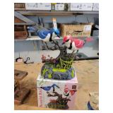 Brass Tray, Shawnee Pottery Salt & Pepper Shakers, Pipe Stand, and More!