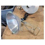 Lot of (6) Clip-On and Desk Lamps - NO SHIPPING