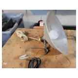 Lot of (6) Clip-On and Desk Lamps - NO SHIPPING