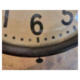 Vintage GE Wall Clock with Glass Lens - NO SHIPPING