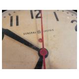 Vintage GE Wall Clock with Glass Lens - NO SHIPPING