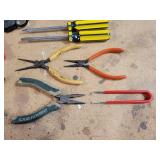 Lot of Misc. Hand Tools - Pliers, Crimpers, Screwdrivers, and More!