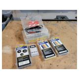 Lot of Heat Shrink Tubing, Soldering Iron/Pyrography Tool, Grommets, and More!