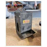 Vintage Pair of Match Dispensers - Cast Iron Wall-Mounted and Tin Wall/Shelf