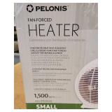 Small Fan Forced Pelonis Space Heater - Powers On - NO SHIPPING